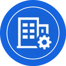 Chemical machinery icon